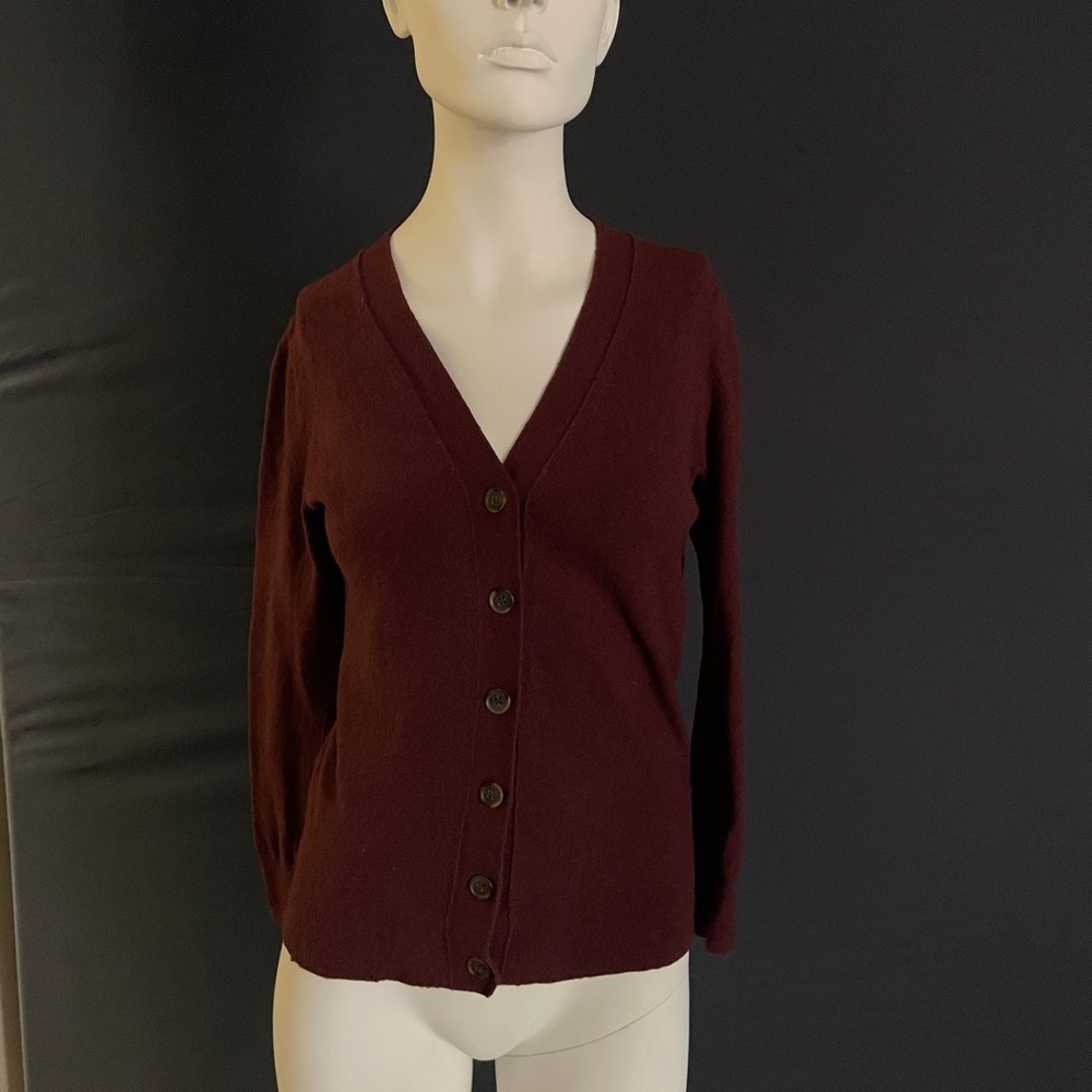 J crew wool blend button down cardigan